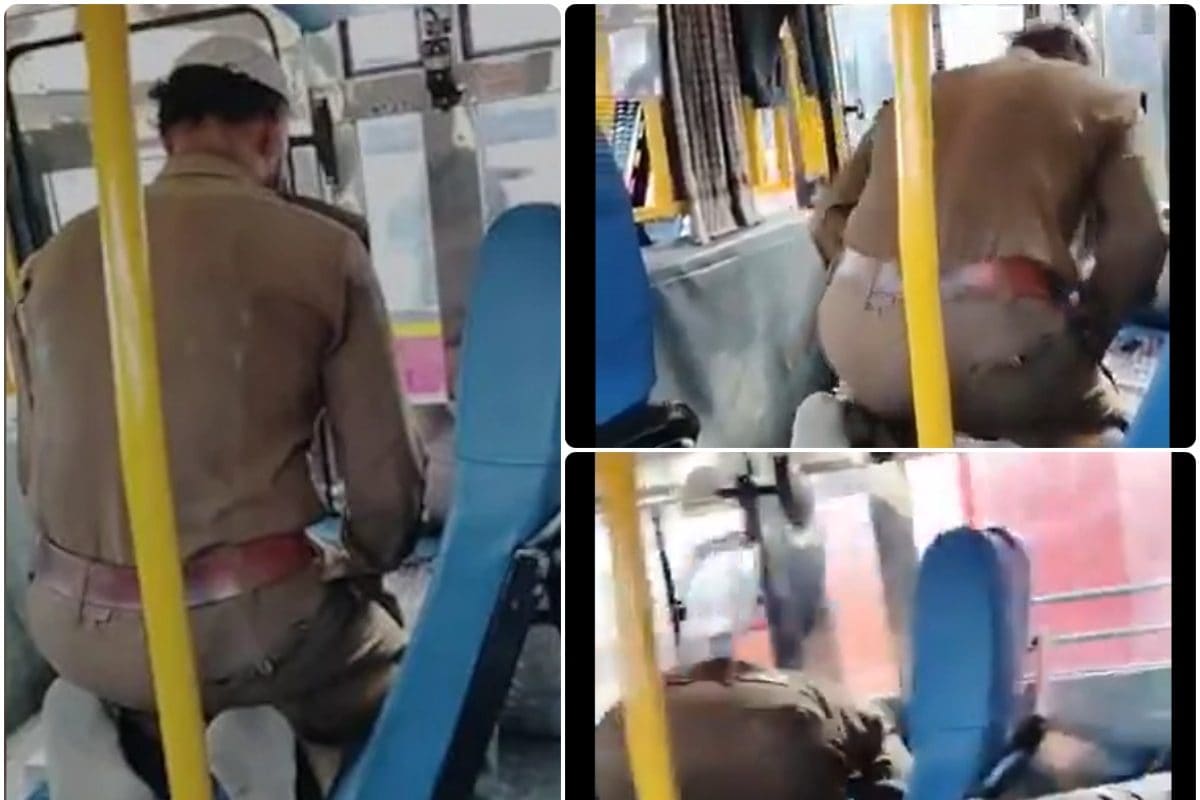 सड़क पर बस रोक नमाज पढ़ने लगा ड्राइवर पैसेंजर्स ने मोबाइल में कर लिया रिकॉर्ड