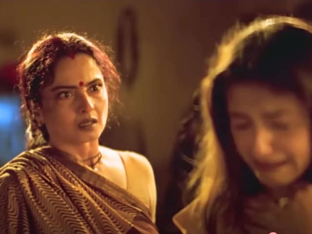 Rekha slapped new actress in industry, numbed body Rekha slapped new actress in industry, numbed body
