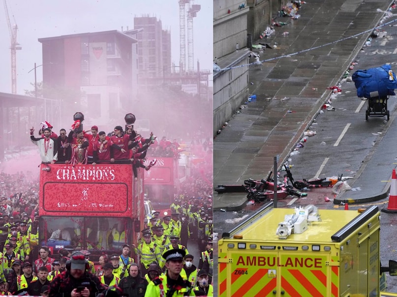 Liverpool News, Liverpool accident, Liverpool victory parade, Liverpool victory parade accident, Liverpool Accident photos, लिवरपूल हादसा, लिवरपूल परेड हादसा, लिवरपूल जश्न हादसा Liverpool News, Liverpool accident, Liverpool victory parade, Liverpool victory parade accident, Liverpool Accident photos, लिवरपूल हादसा, लिवरपूल परेड हादसा, लिवरपूल जश्न हादसा