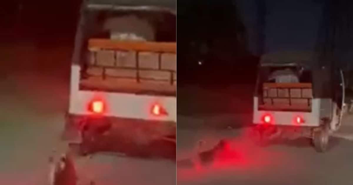 Greater Noida viral video: कुत्ते को घसीटने वाला ऑटो चालक गिरफ्तार, वीडियो वायरल.