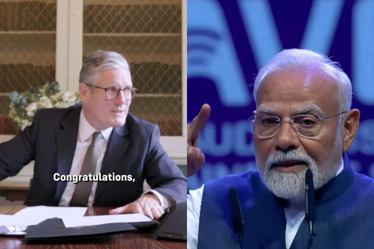 India UK FTA: डील के बाद ब्रिटिश पीएम कीर स्टार्मर और PM मोदी में क्या बातचीत हुई देखें वीडियो