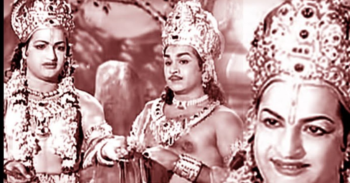 3 players played in the same film, Shri Krishna became 17 times, people used to worship this late actor