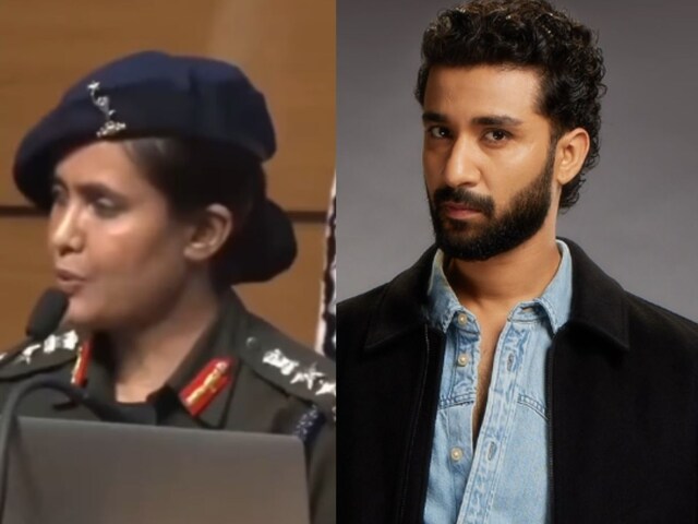 I Colonel Sophia Qureshi and with me .. 'Raghav's reaction to the female officer's video