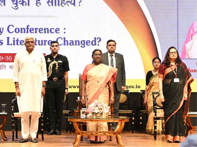 राष्ट्रपति मुर्मू ने कहा– साहित्य बदलाव की बुनियाद है
