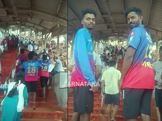 400 KM यात्रा, नंगे पांव मन्नत और जीत की दुआ...RCB के फैंस की दीवानगी Viral 400 KM यात्रा, नंगे पांव मन्नत और जीत की दुआ...RCB के फैंस की दीवानगी Viral