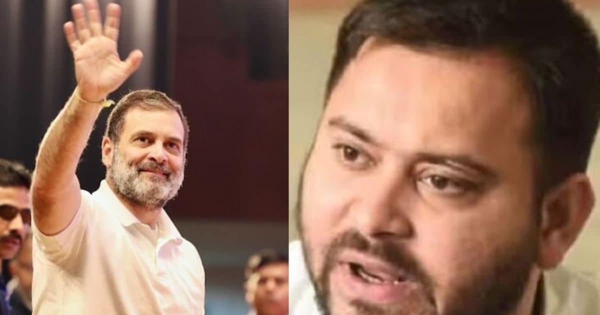 तेजस्वी यादव ने राहुल गांधी के बयान का समर्थन किया, बिहार में नया मोड़ Tejashwi supports Rahul gandhi election fixing statement on election Commission NDA rejects