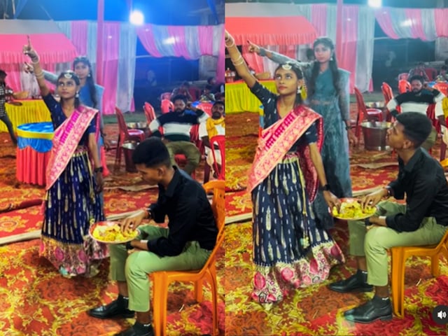 'नज़र हटी, दुर्घटना घटी', शादी में खा रहा था लड़का, दो लड़कियों ने किया कांड! 'नज़र हटी, दुर्घटना घटी', शादी में खा रहा था लड़का, दो लड़कियों ने किया कांड!