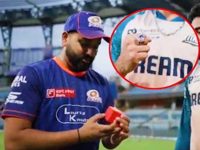 रोहित शर्मा ने गिफ्ट किया रिंग, पत्नि रितीका नहीं फिर कौन है वो लकी इंसान रोहित शर्मा ने गिफ्ट किया रिंग, पत्नि रितीका नहीं फिर कौन है वो लकी इंसान