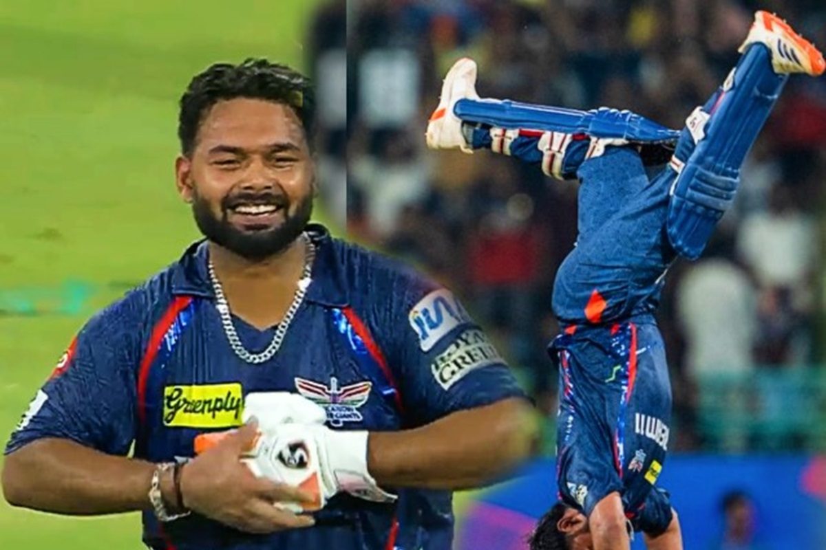 ऋषभ पंत ने बहुत मारा भाई ! शतक लगाते ही खोला ग्लब्स, दिखाया सर्कस वाला करतब