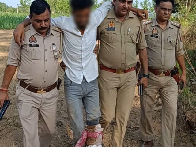 Bijnor News : पहले ताऊ को उतारा मौत के घाट फिर फिल्मी अंदाज में पुलिस पर फायर, आगे जो हुआ याद रखेंगी सात पुश्तें