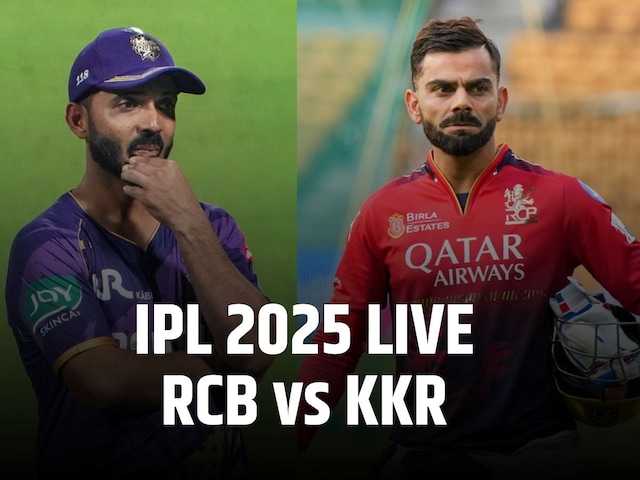 IPL 2025 LIVE: Heavy rains before RCB and KKR match, toss may be delayed IPL 2025 LIVE: Heavy rains before RCB and KKR match, toss may be delayed