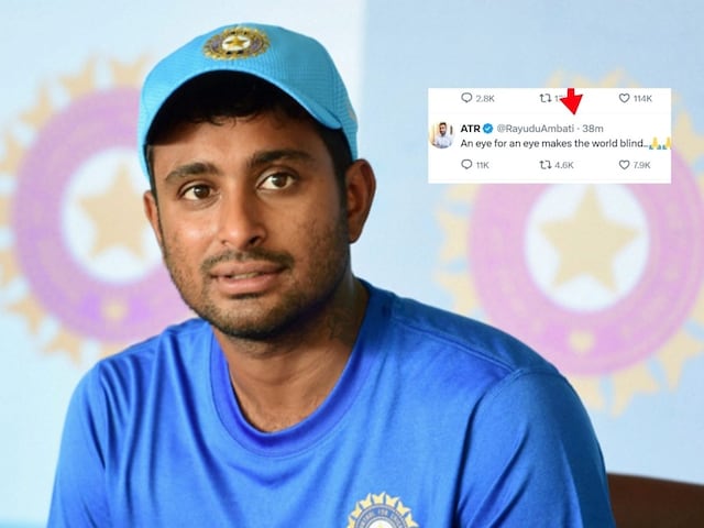 Ambati Rayudu wrote such a thing amidst India-Pakistan tension, fans erupted Ambati Rayudu wrote such a thing amidst India-Pakistan tension, fans erupted