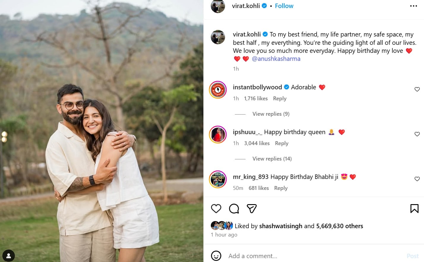 Anushka Sharma, Virat Kohli, Virat Kohli Wishes Anushka, Anushka Sharma Birthday