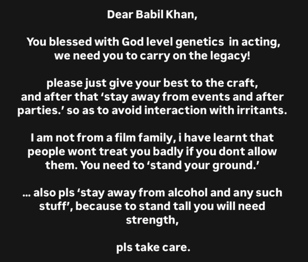 Babil Khan Video, Harshvardhan Rane Advice, Babil Khan Instagram, Babil Khan Emotional Outburst, Babil Khan Bollywood Criticism, Harshvardhan Rane Babil Khan, Babil Khan Mental HEALTH, Babil Khan Vial Video, Bollywood Controversies 2025, Babil Khan Deleted Video