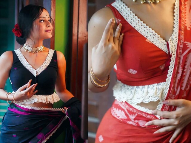 साड़ी के साथ पहन रही हैं स्लीवलेस ब्लाउज? इन स्टाइल टिप्‍स को करें फॉलो