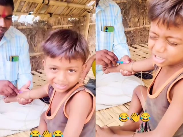 ‘जय श्रीराम जय श्रीराम’ जब बच्चे को इंजेक्शन लगाने लगा डॉक्टर, निकलने लगाया बच ‘जय श्रीराम जय श्रीराम’ जब बच्चे को इंजेक्शन लगाने लगा डॉक्टर, निकलने लगाया बच