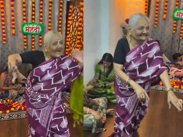 ‘जवानी में कैसी होंगी?’ मेहंदी समारोह में दादी ने एश्वर्या राय के गाने पर धांस ‘जवानी में कैसी होंगी?’ मेहंदी समारोह में दादी ने एश्वर्या राय के गाने पर धांस