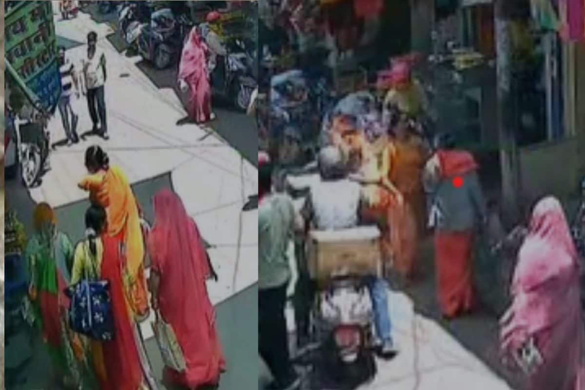 शॉपिंग करने निकली महिला, अचानक बन गई आग का गोला, साड़ी खोल बीच बाजार दौड़ी!