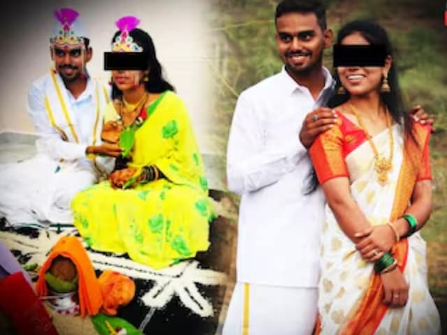 मंगलसूत्र पहनाते हुए कांप रहे थे हाथ, मंडप पर दूल्हे के साथ हुआ कुछ ऐसा, फिर मंगलसूत्र पहनाते हुए कांप रहे थे हाथ, मंडप पर दूल्हे के साथ हुआ कुछ ऐसा, फिर