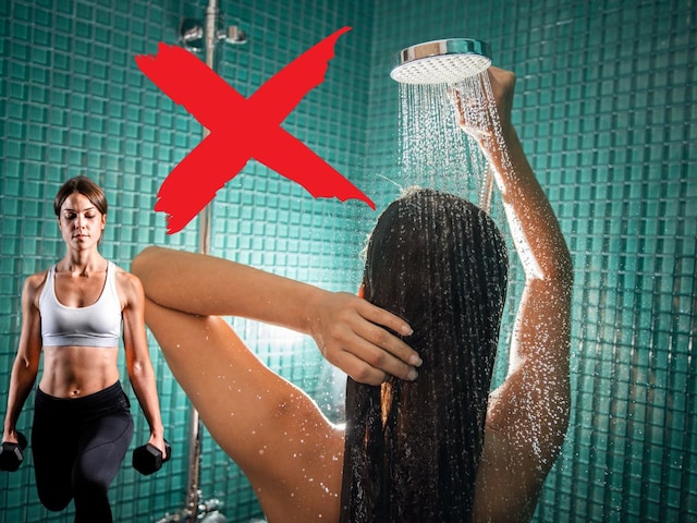 After coming from the gym, take a bath or hot with cold water? If you pick up heavy weight, then know ...