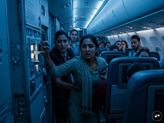 A little bit that has been drunk ... there was such a ruckus in the plane, a fine of ₹ 70 lakh! A little bit that has been drunk ... there was such a ruckus in the plane, a fine of ₹ 70 lakh!