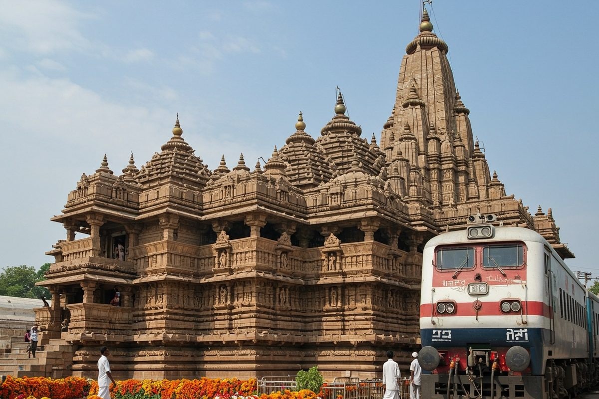 सोमनाथ जाने वाले श्रद्धालु ध्‍यान दें! आपके लिए चलाई जा रही है यह शाही ट्रेन