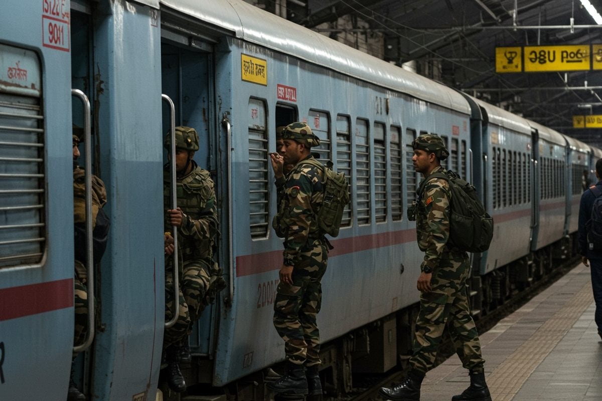 पाक की गीदड़ भभकी पर रेलवे की तैयारी पूरी जरूरत पड़ी झट से पहुंचेंगी ट्रेन