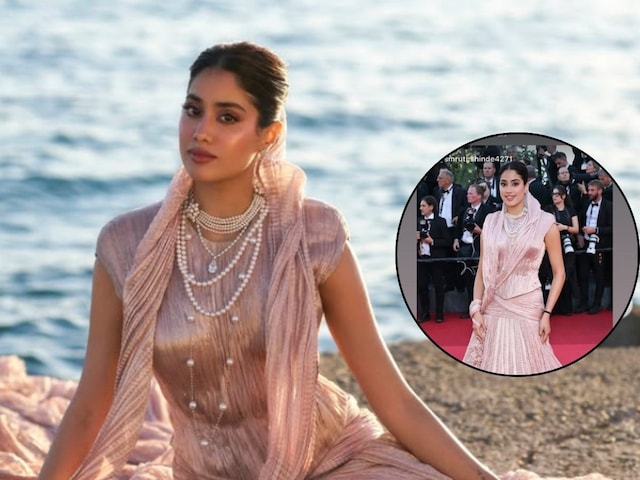 Janhvi Kapoor's debut in Cannes 2025, Ram's mother congratulated the room! Janhvi Kapoor's debut in Cannes 2025, Ram's mother congratulated the room!