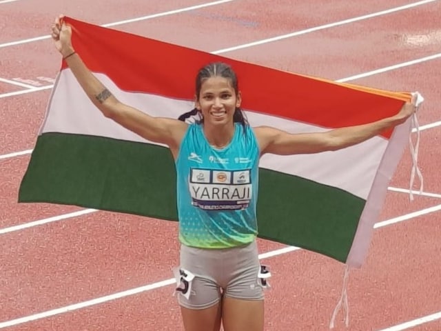 ज्योति याराजी ने जीता गोल्ड, टूर्नामेंट में रच दिया इतिहास ज्योति याराजी ने जीता गोल्ड, टूर्नामेंट में रच दिया इतिहास