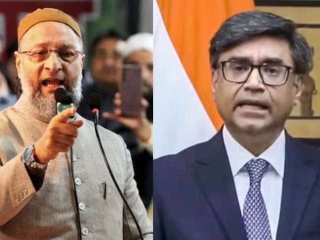 देश के दुश्मनों देख लो ओवैसी का जवाब, विक्रम मिसरी के बचाव में उतरे AIMIM चीफ देश के दुश्मनों देख लो ओवैसी का जवाब, विक्रम मिसरी के बचाव में उतरे AIMIM चीफ