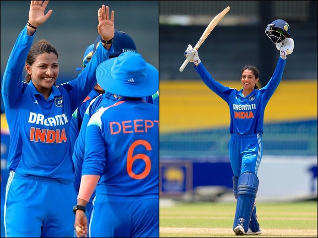 Smriti Mandhana's historic century, India won the final by defeating host Sri Lanka