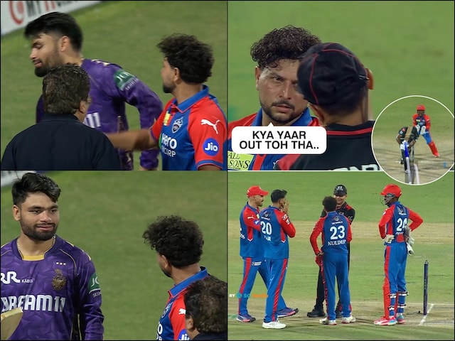 Earlier Rinku Singh was slaughtered, now Kuldeep Yadav was messing with the umpire Earlier Rinku Singh was slaughtered, now Kuldeep Yadav was messing with the umpire