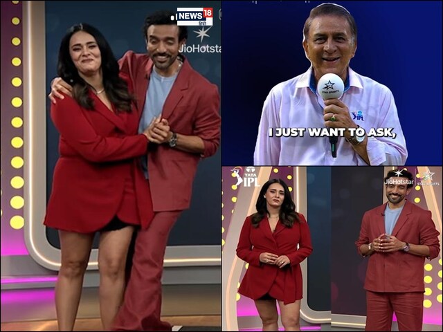 I wear Mayanti's pants, why did you wear? Gavaskar asked on Live TV