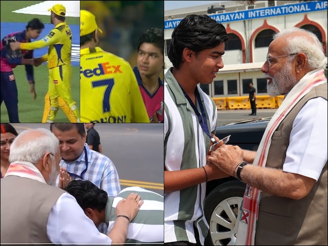 धोनी के बाद पीएम मोदी के भी छुए पैर, टैलेंटेड के साथ संस्कारी भी हैं सूर्यवंशी