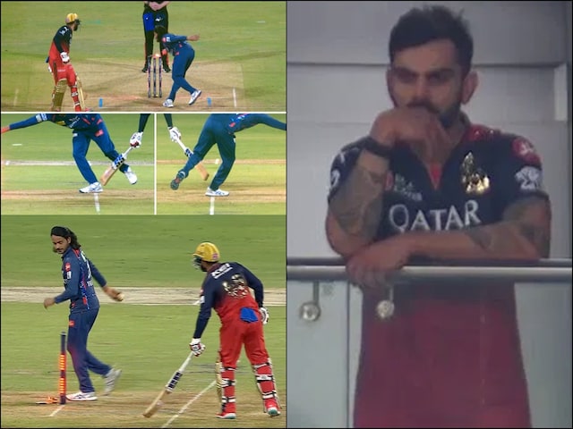 Virat Kohli raging from Digvesh Rathi's Mankadig, abused from the dressing room itself Virat Kohli raging from Digvesh Rathi's Mankadig, abused from the dressing room itself