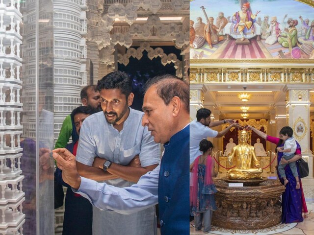 रामलला की मूर्ति बनाने वाले शिल्पकार अरुण योगीराज पहुंचे अबू धाबी.