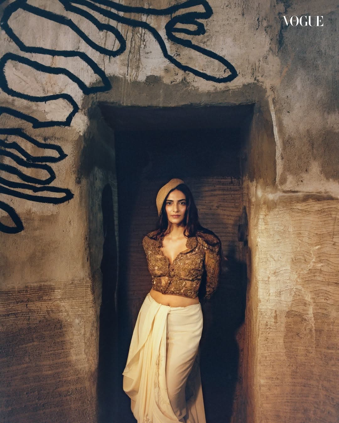 Sonam Kapoor Latest Jaw Dropping Vogue India Photoshoot | Sonam Kapoor's Vogue India Photoshoot: Bold and glamorous style. 3 Sonam Kapoor's Latest Vogue India Photoshoot