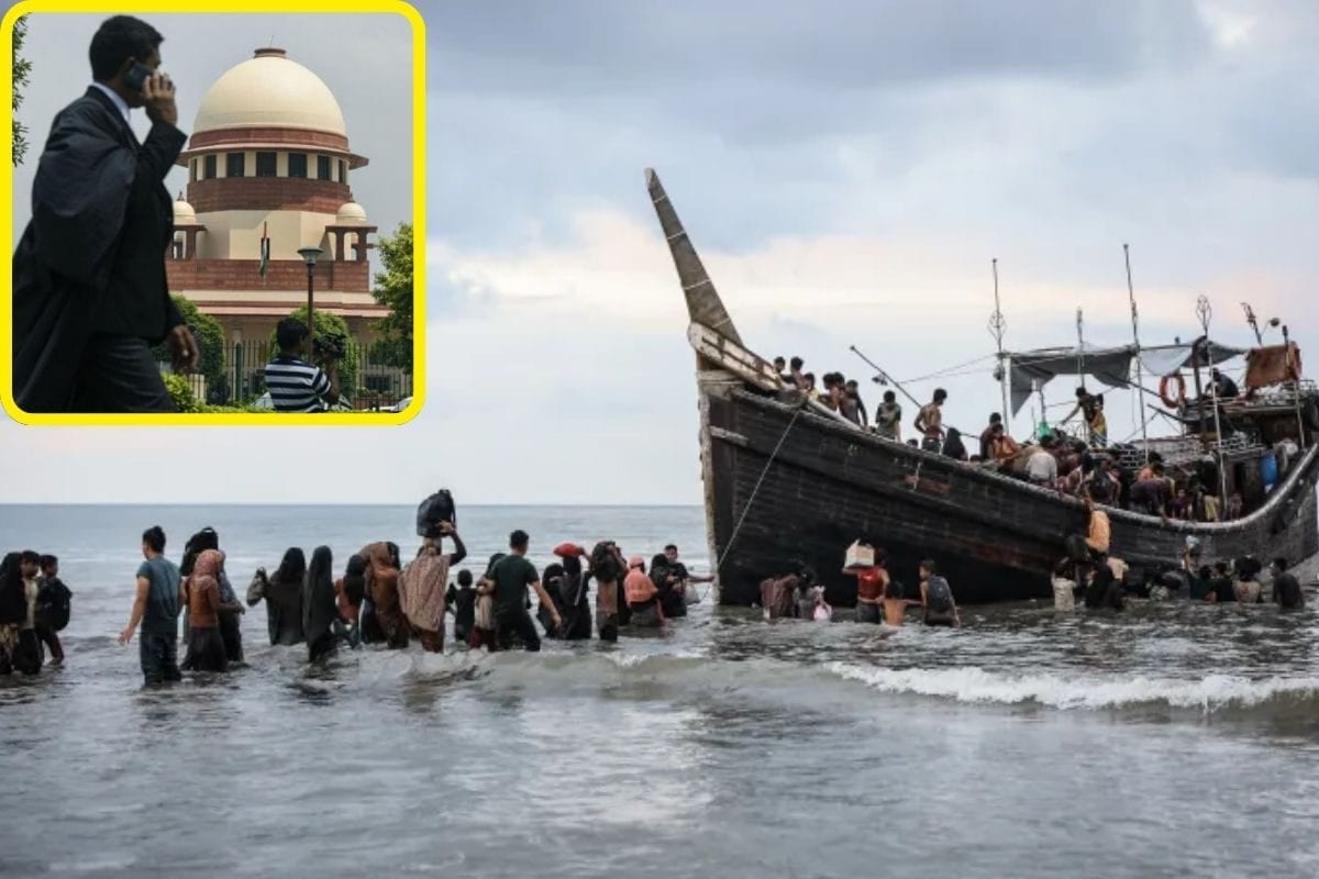 रोहिंग्याओं को समुद्र में फेंका दावे पर SC का कड़ा जवाब- झूठी कहानियां