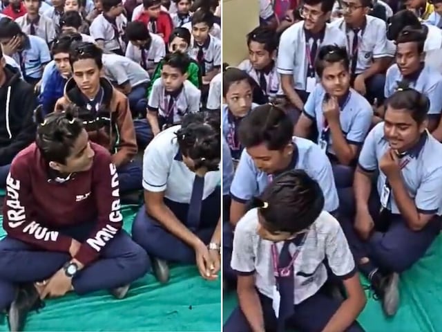 Viral Video: छात्रों ने नहीं कटवाए बाल, टीचर ने दी गजब सजा! Viral Video: छात्रों ने नहीं कटवाए बाल, टीचर ने दी गजब सजा!