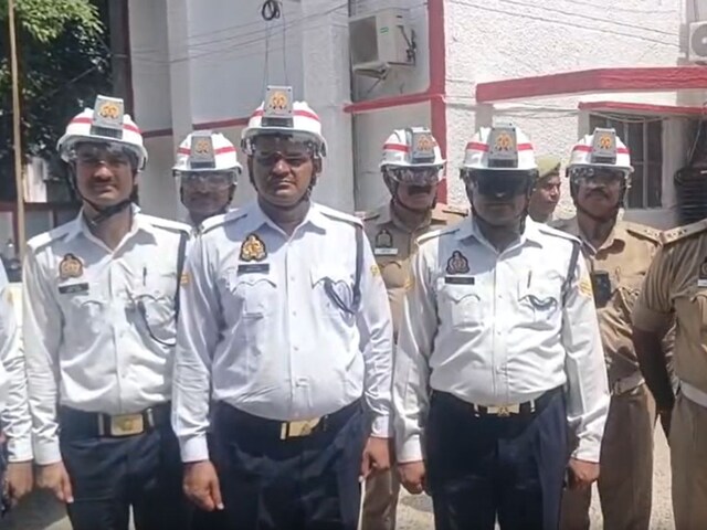 ट्रैफिक पुलिसवालों को मिला AC Helmet, जवानों को बचाएगा लू से, माइंड को रखेगा कूल
