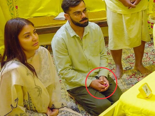 Which divais in the thumb, Virat Kohli arrived to meet Premanand Maharaj