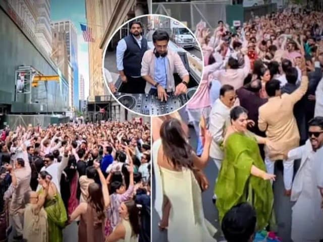 ‘ये तो ट्रंप ने भी नहीं सोचा होगा…’ Wall Street पर देसी बारात, 400 भारतीयों ने न्यूयॉर्क की सड़कों पर क‍िया कब्‍जा