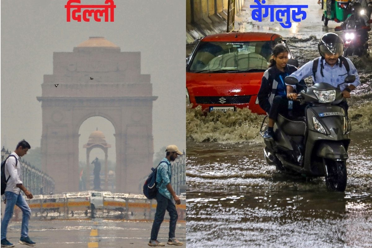 दिल्‍ली में गर्मी का टॉर्चर सिलिकॉन वैली में मूसलाधार बारिश से हाल बेहाल