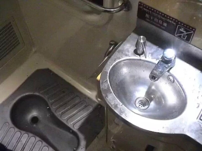 why there is no toilet in train engine,where loco pilots go for toilet