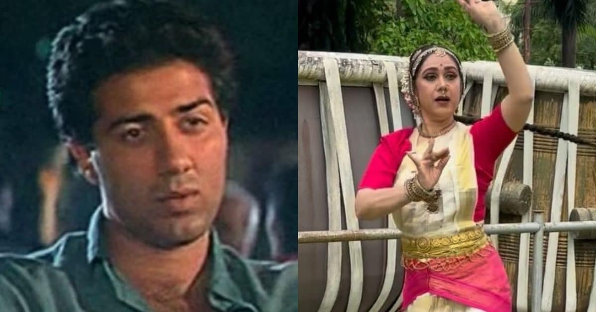 बला की खूबसूरत है सनी देओल की हीरोइन, 61 साल की उम्र में गाने पर किया धमाकेदार डांस, पहचाना क्या?
