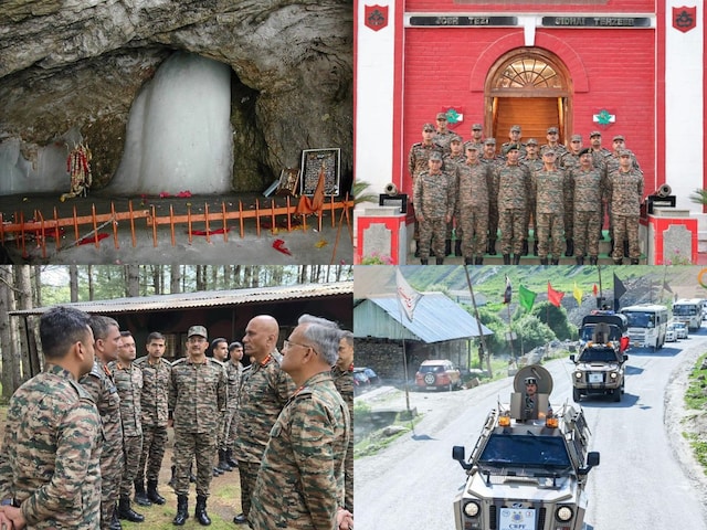 अमरनाथ यात्रा को सुरक्षित बनाने की तैयारी जारी, आर्मी कमांडर ने लिया जायजा
