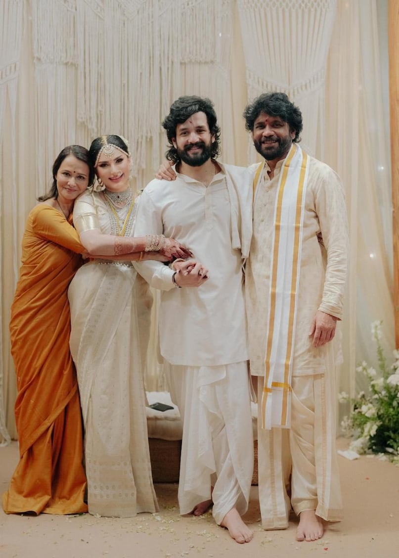 Akhil zainab wedding