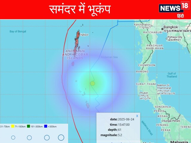 भारत के समंदर में भूकंप का तगड़ा झटका, कांप उठी धरती, जानें तीव्रता