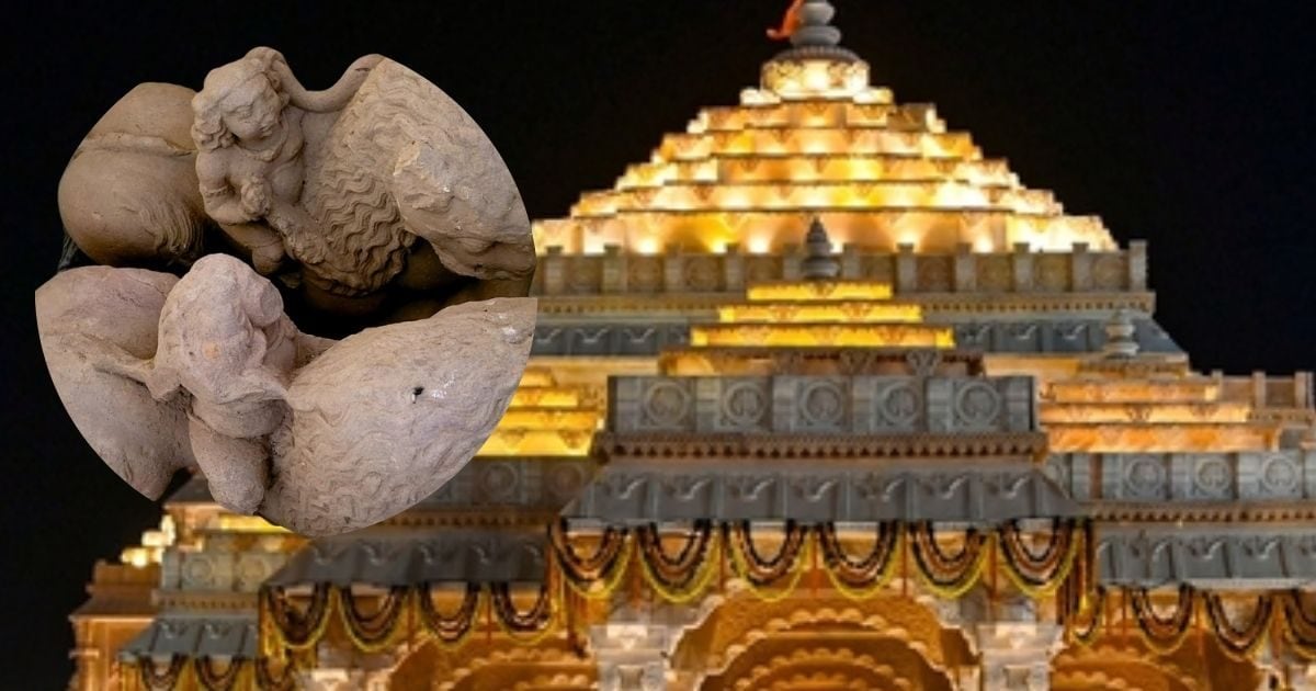 Ayodhya Ram Mandir News: राम मंदिर में मिली हजारों साल पुरानी मूर्ति, दो शेर पर सवार हैं देवी, मजदूरों ने जोड़ लिए हाथ