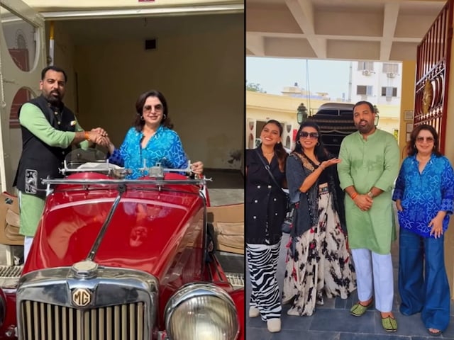 उदयपुर के राजा ने फराह खान के लिए खोले दिल के द्वार, दिखाया महल का कोना-कोना उदयपुर के राजा ने फराह खान के लिए खोले दिल के द्वार, दिखाया महल का कोना-कोना